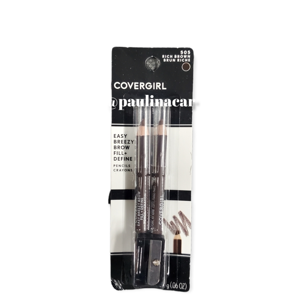 5️⃣ for $1️⃣5️⃣ Covergirl easy breezy brow in rich brown 505